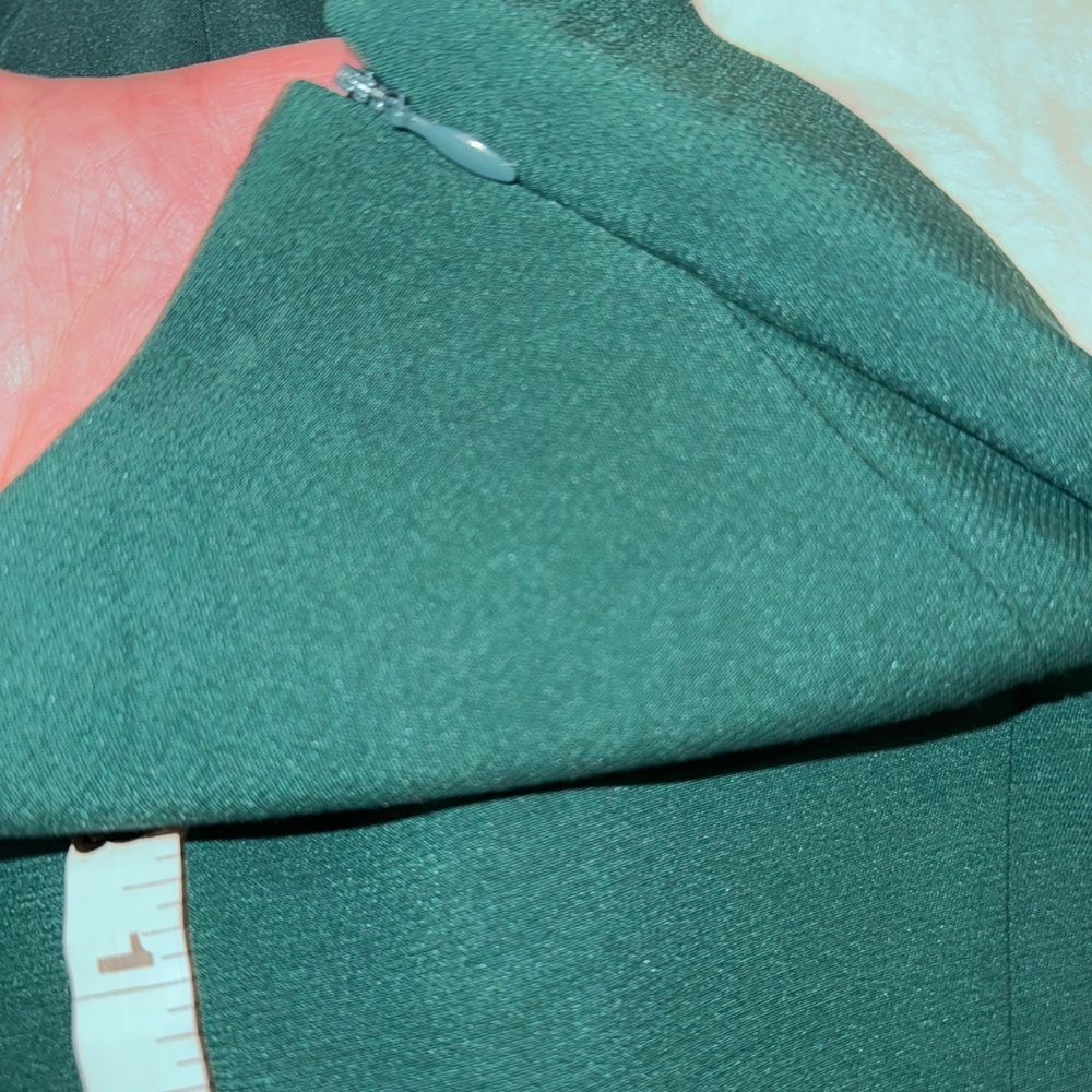 2 x 20$ White House Black Market Teal Pencil Skirt Size 6 - Picture 5 of 6